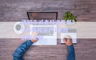 洛陽市誠(chéng)鑫投資發(fā)展2025債權(quán)資產(chǎn)1期政府債定融